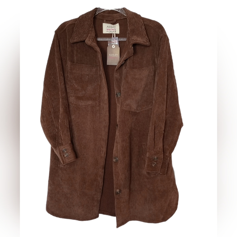 NWT  ASHLEY BY 26 INTERNATIONAL SHIRT JACKET